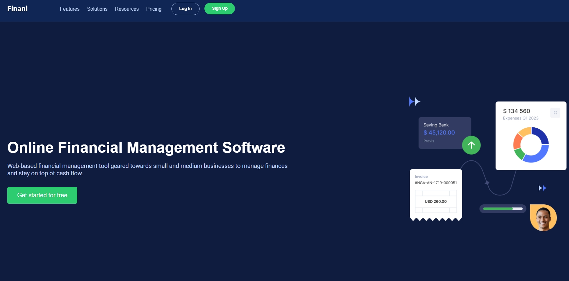 Finani Finance Dashboard